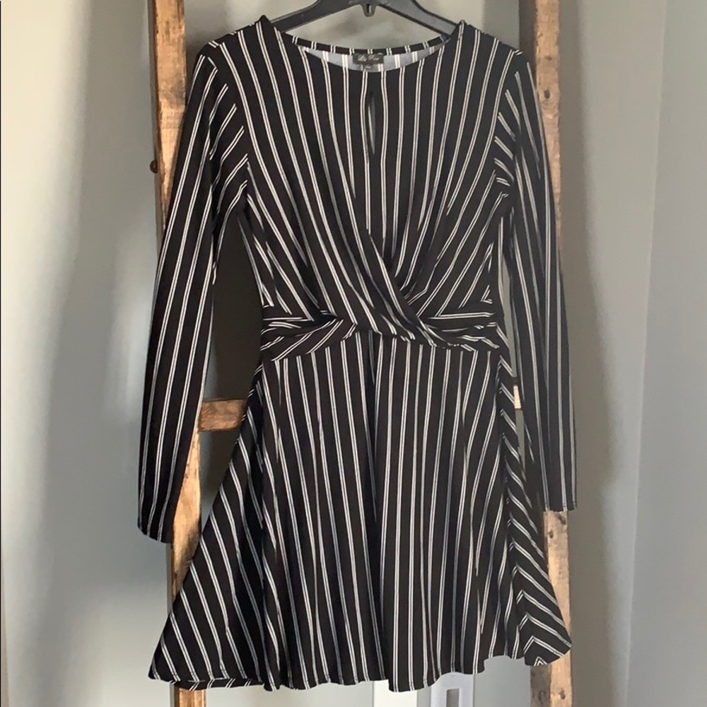 Twist Front Dress